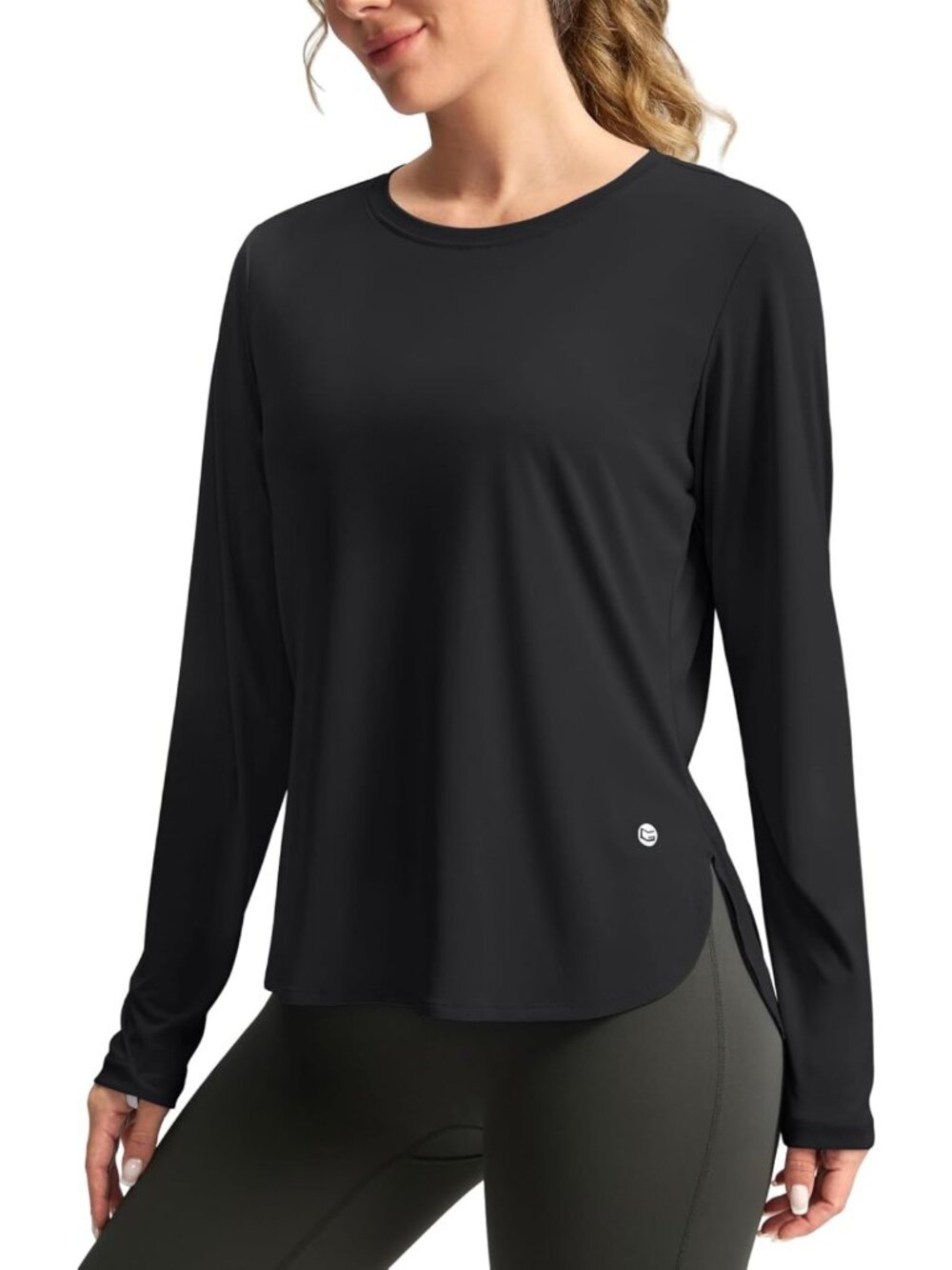 Women's UPF 50+ Long Sleeve Sun Protection Workout & Hiking Tops
